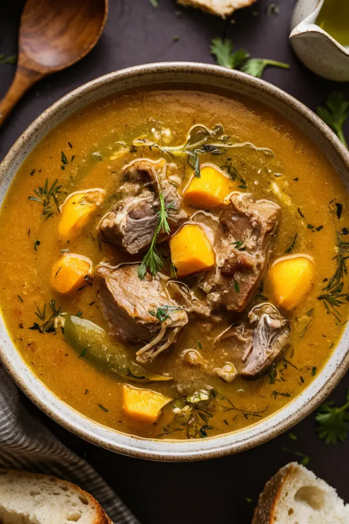 24+ Easy Crockpot Lamb Recipes 7 Lamb and Pumpkin Soup