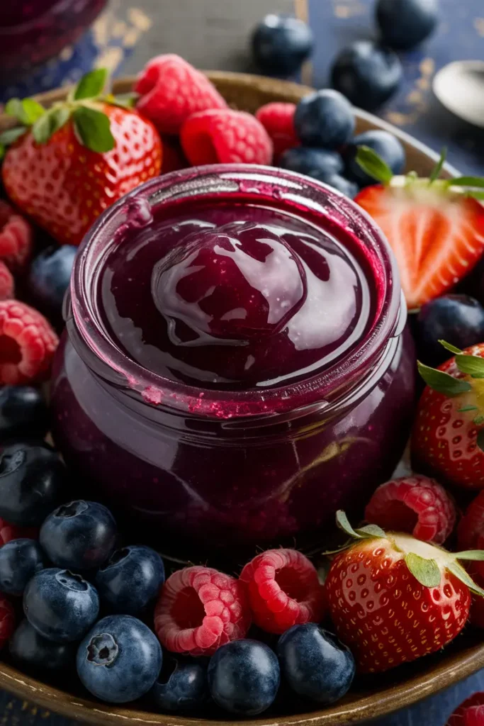 32 Delicious Crockpot Jam Recipes for Homemade Breakfast Lovers 4 Mixed Berry Jam