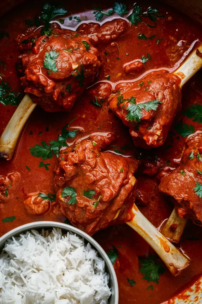 24+ Easy Crockpot Lamb Recipes 6 Red Curry Lamb Shanks