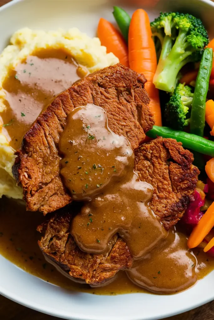 27 Crockpot Dinner Recipes 8 Salisbury Steak