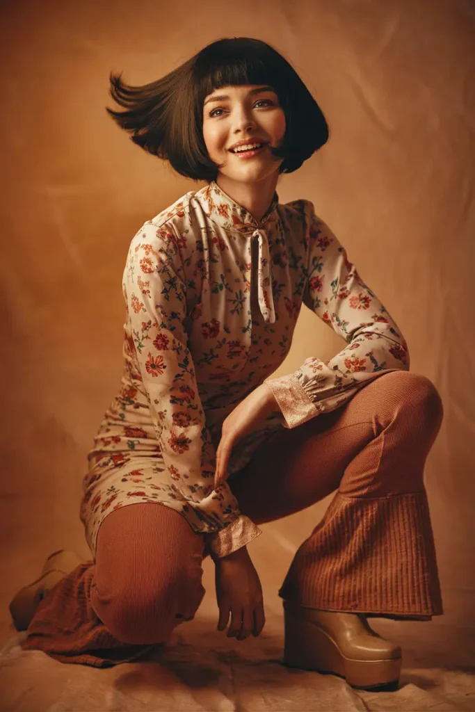 70s Disco Hairstyles - 25+ Perfect Ways For Perfect Disco Hair 24 Flipped Out Bob 3