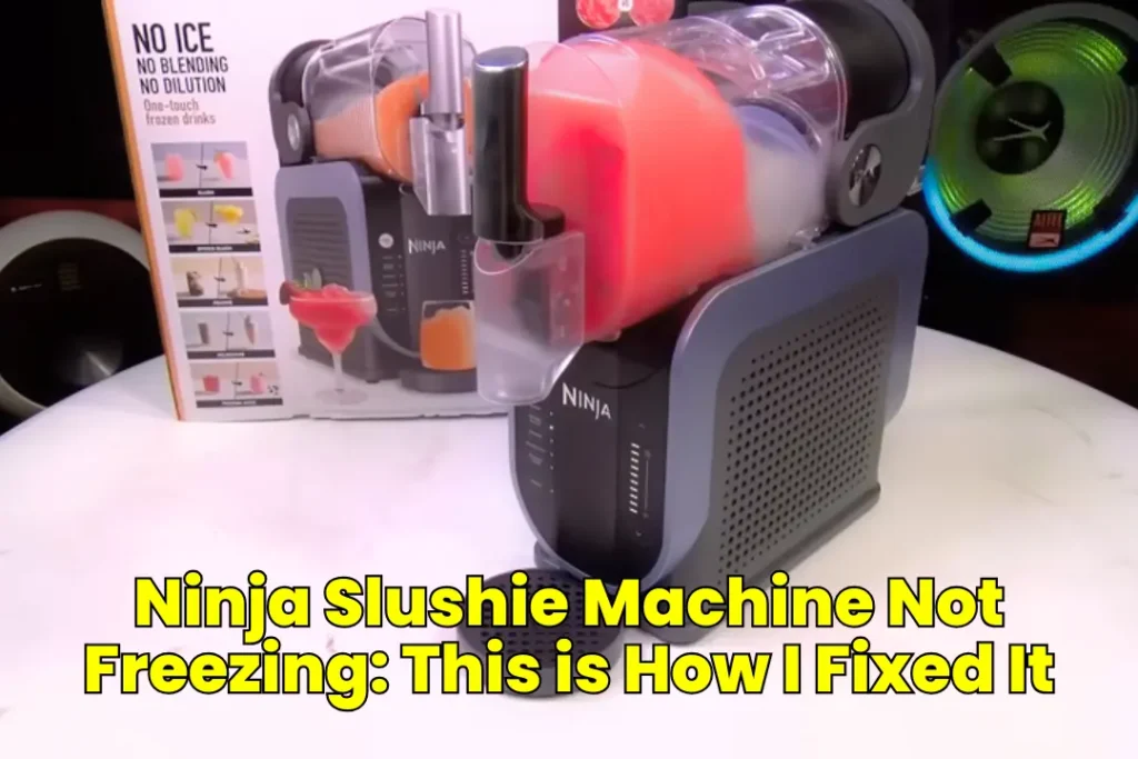 Ninja Slushie Machine Not Freezing This is How I Fixed It